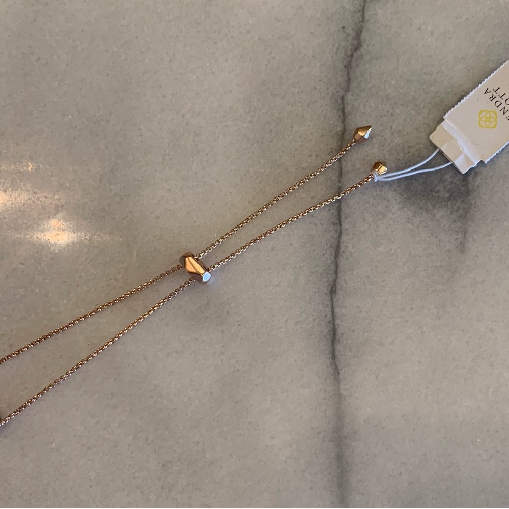 KENDRA SCOTT Phillipa Chain Bracelet Rose Gold - Picture 7 of 8